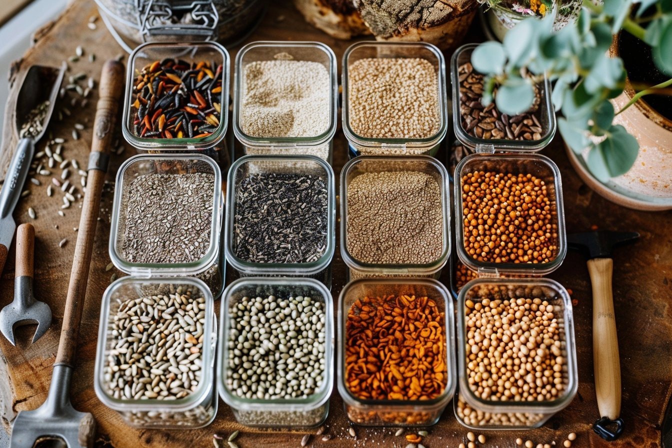Stockage des graines : les bonnes pratiques